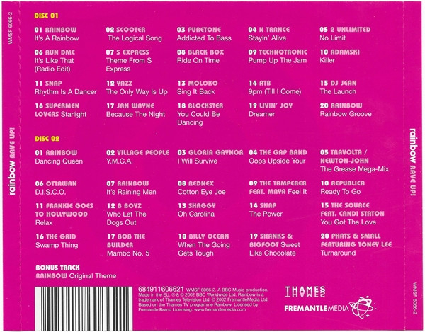 Various, Rainbow – Rainbow Rave Up! (40 Massive Dance Anthems) (CD) [2]