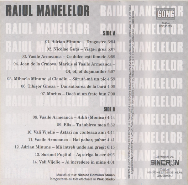 Various – Raiul Manelelor (CASETA) [2]