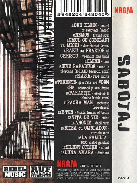Various - Sabotaj , (Casetă Audio) [2]