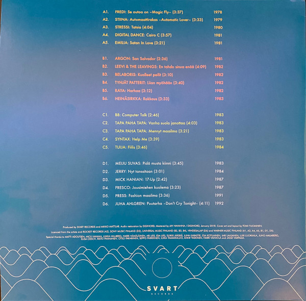 Various – Satan In Love – Rare Finnish Synth-Pop & Disco 1979-1992, (Disc Vinil)  [2]