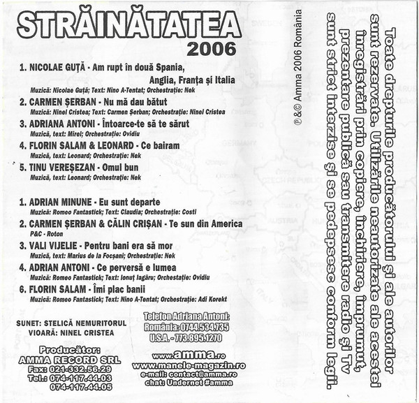 Various – Străinătatea 2006 (CASETA) [2]