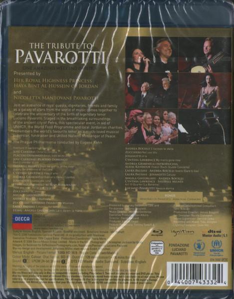 Various – The Tribute To Pavarotti - One Amazing Weekend In Petra [2]