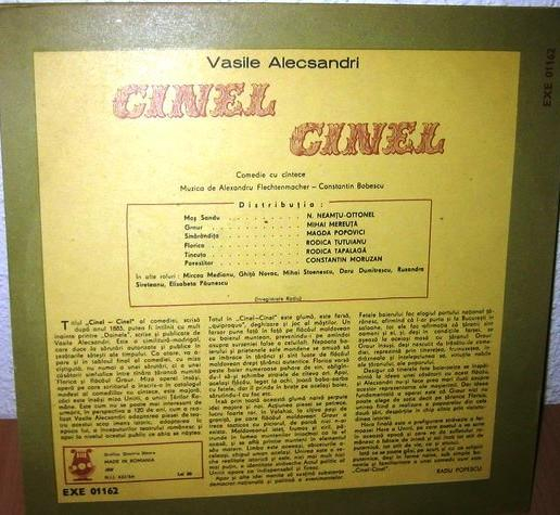 Vasile Alecsandri - Cinel Cinel [2]
