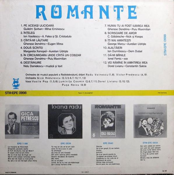 Vasile Pop - Romanțe [2]