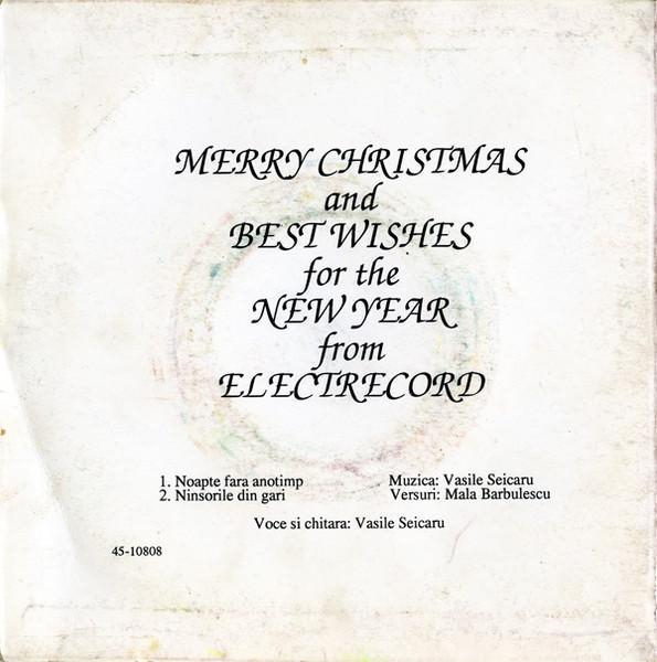 Vasile Șeicaru - 1994 Merry Christmas And Best Wishes For The New Year From Electrecord [2]