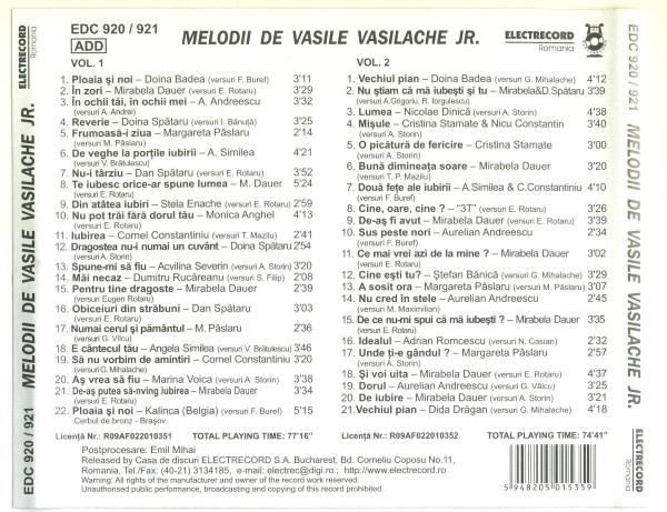 Vasile V. Vasilache - Dreptul La Neuitare  [2]