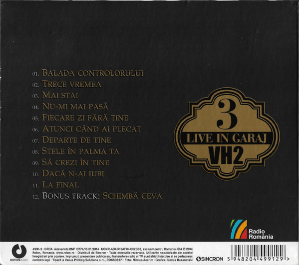 VH2 – 3 (Live In Garaj) (CD) [2]