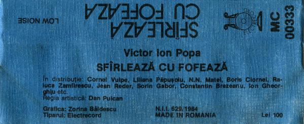 Victor Ion Popa - Sfîrlează Cu Fofează (Caseta Audio) [2]