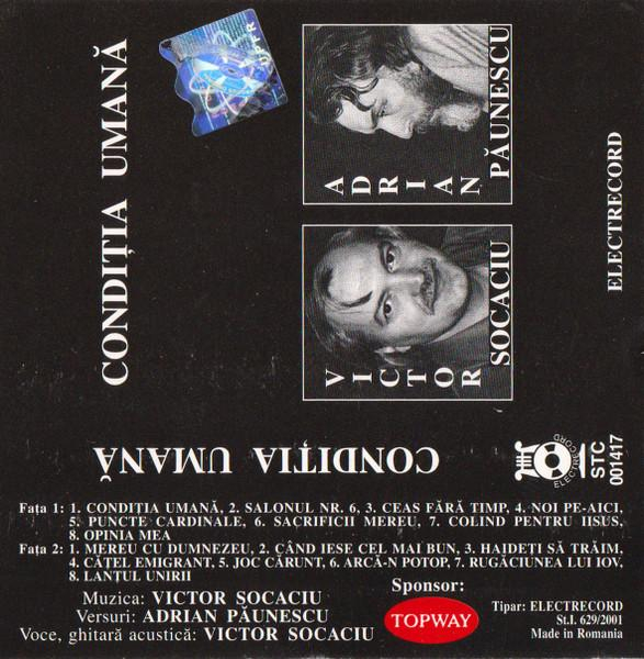 Victor Socaciu - Condiția Umană (Caseta Audio) [2]