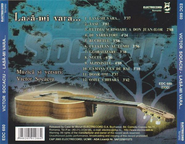Victor Socaciu - Lasă-mi Vara... [2]