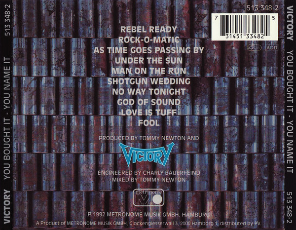 Victory - You Bought It - You Name It (CD) [2]