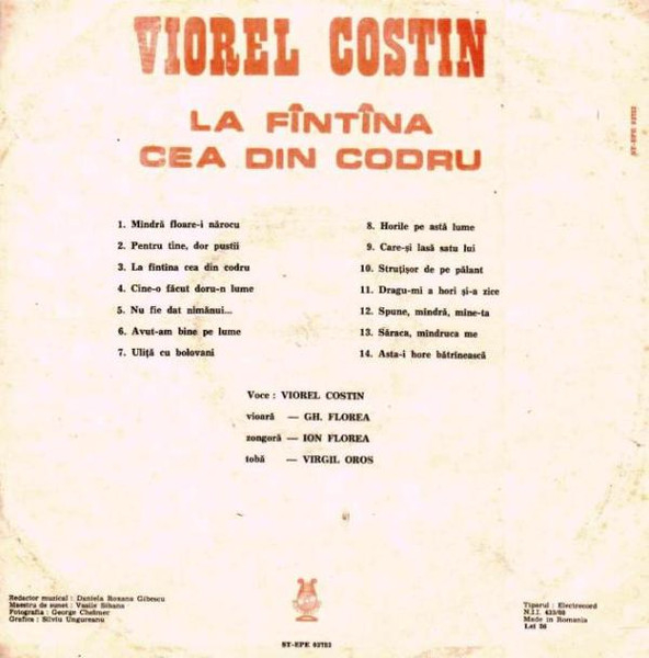 Viorel Costin - La Fîntîna Cea Din Codru [2]