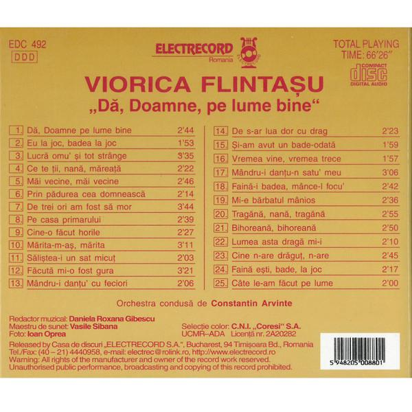 Viorica Flintașu - Dă, Doamne, Pe Lume Bine [2]