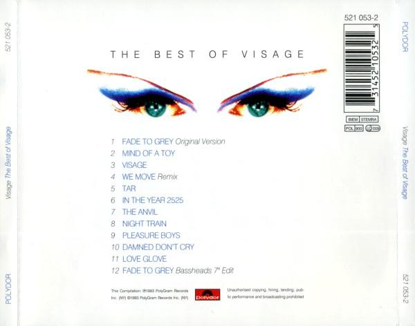 Visage - Fade To Grey (The Best Of Visage) [2]
