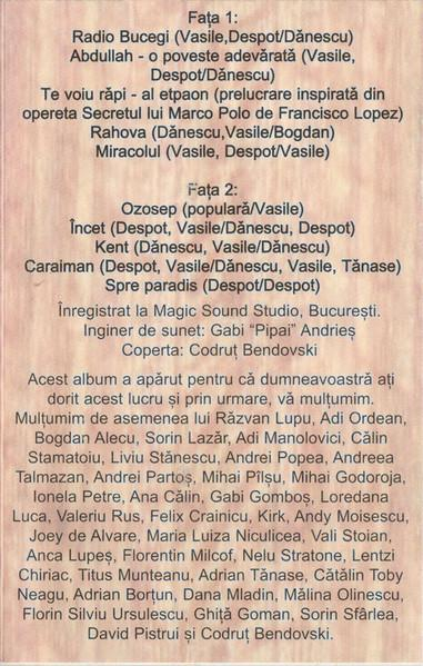 Vița De Vie - Rahova , (Casetă Audio) [2]