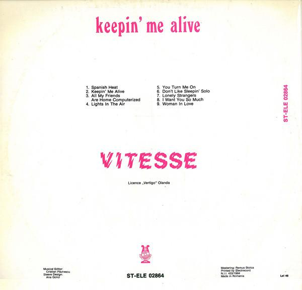 Vitesse - Keepin' Me Alive [2]