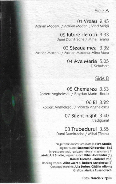 Vlad Miriță - Steaua mea , (Casetă Audio) [2]