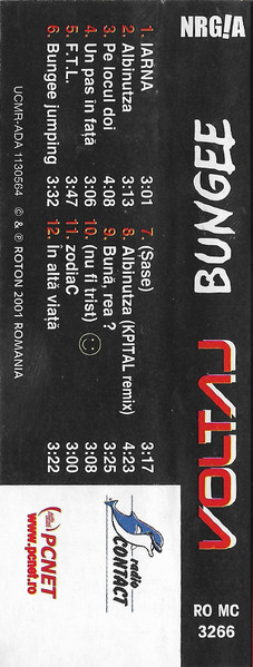 Voltaj - Bungee, (Casetă Audio) [2]