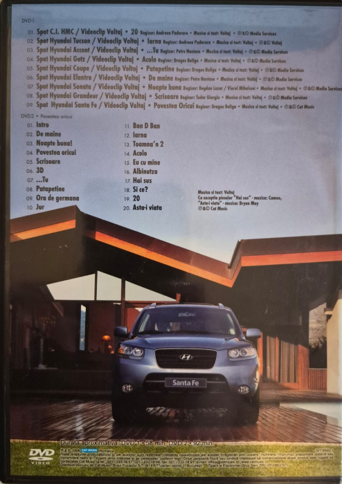 VOLTAJ - CU VOLTAJ IN PORTBAGAJ (DVD) [2]