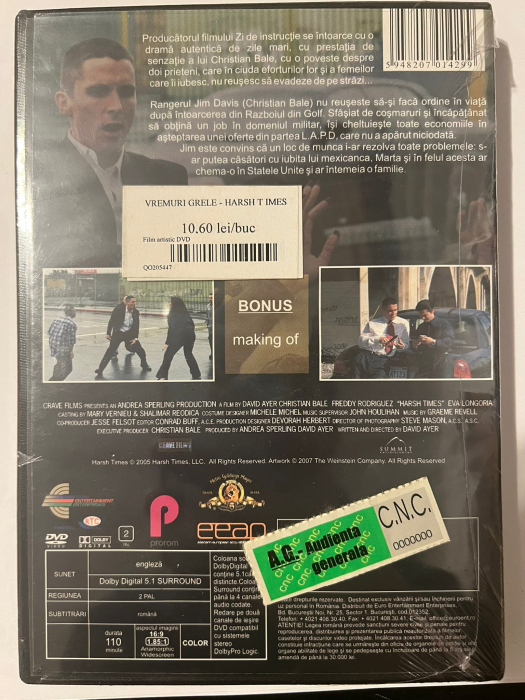 Vremuri Grele / Harsh Times (2005) (DVD) [2]