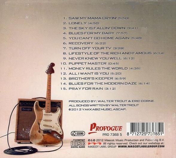 Walter Trout - Blues For The Modern Daze (CD) [2]