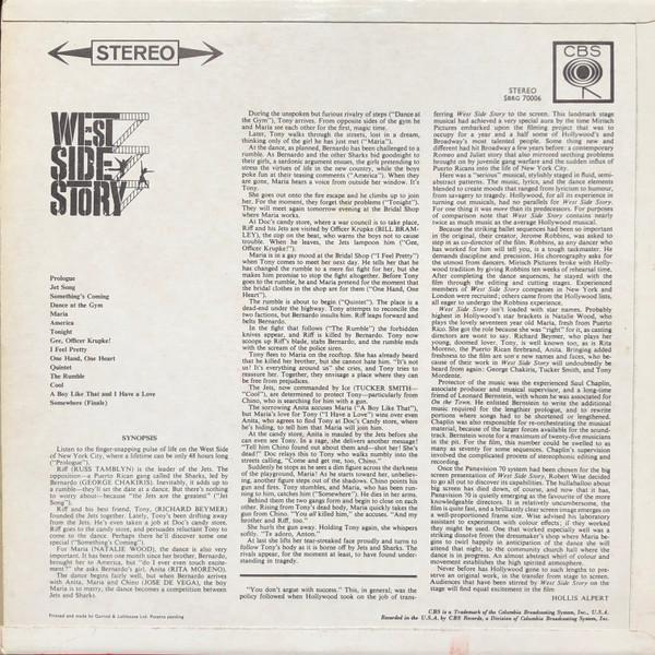West Side Story (The Original Sound Track Recording) [2]