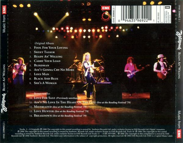Whitesnake - Ready An' Willing (CD) [2]