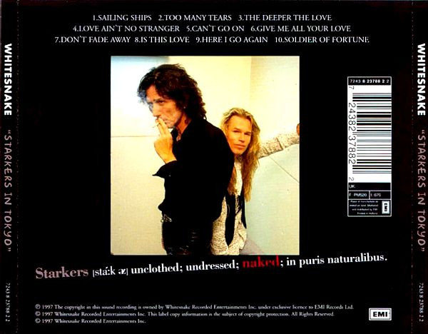 Whitesnake - Starkers In Tokyo (CD) [2]
