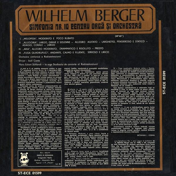 Wilhelm Berger - Simfonia Nr. 10 Pentru Orgă Și Orchestră [2]