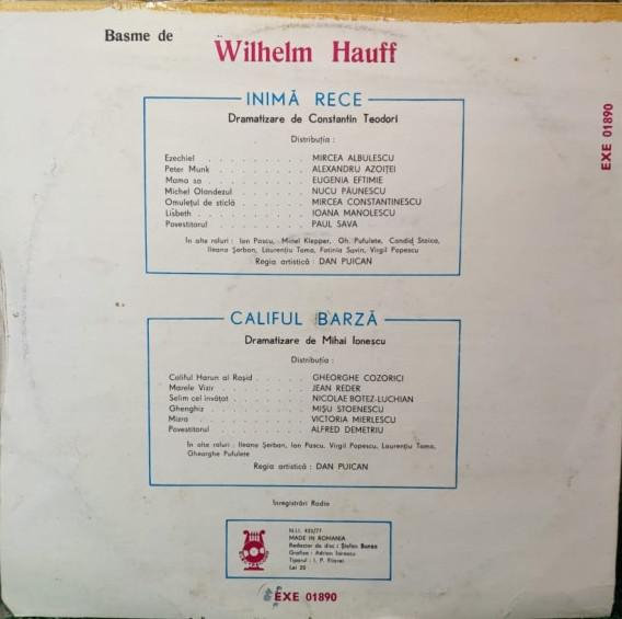 Wilhelm Hauff - Inimă Rece / Califul Barză [2]