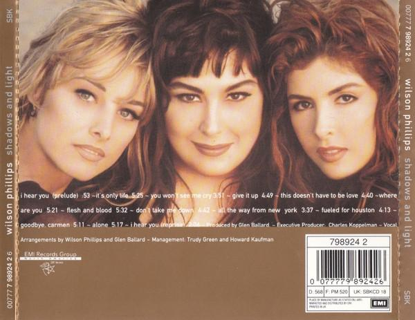 Wilson Phillips - Shadows And Light (CD) [2]
