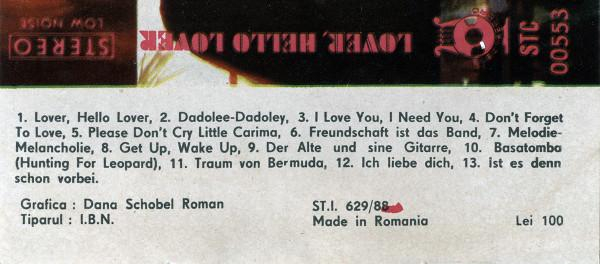 Wilton Kullmann - Lover, Hello Lover , (Casetă Audio) [2]