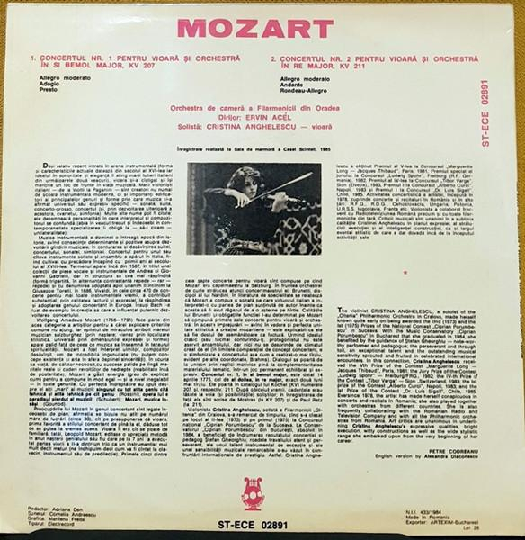 Wolfgang Amadeus Mozart - Concertos No.1 And No.2 For Violin And Orchestra [2]