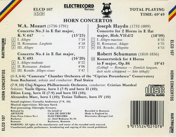 Wolfgang Amadeus Mozart - Horn Concertos [2]