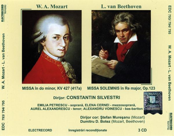 Wolfgang Amadeus Mozart - Missa În Do Minor, KV 427 (417a) / Missa Solemnis În Re Major, Op. 123, (CD) [1]