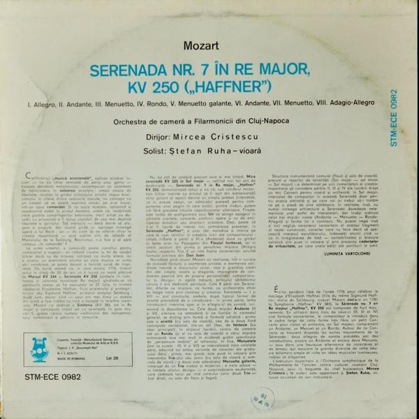 Wolfgang Amadeus Mozart - Serenada Nr.7 În Re Major „Haffner” [2]