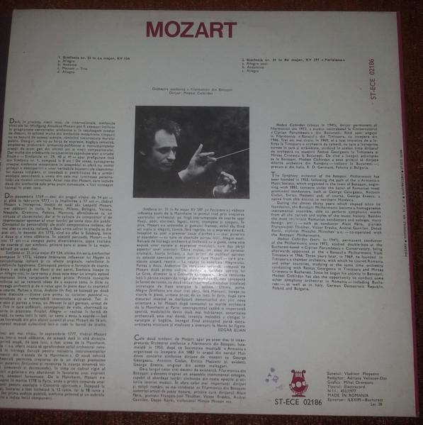 Wolfgang Amadeus Mozart - Simfonia Nr. 21 In La Major, KV 134 / Simfonia Nr. 31 In Re Major, KV 297 "Pariziana", (Disc Vinil) [2]
