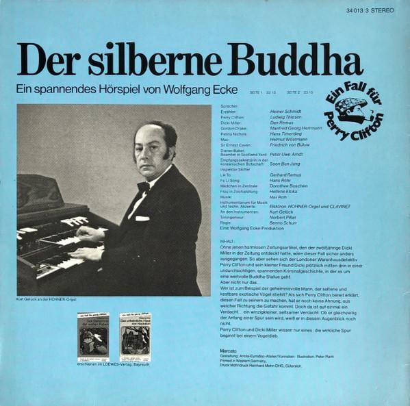 Wolfgang Ecke - Ein Fall Für Perry Clifton - Der Silberne Buddha [2]