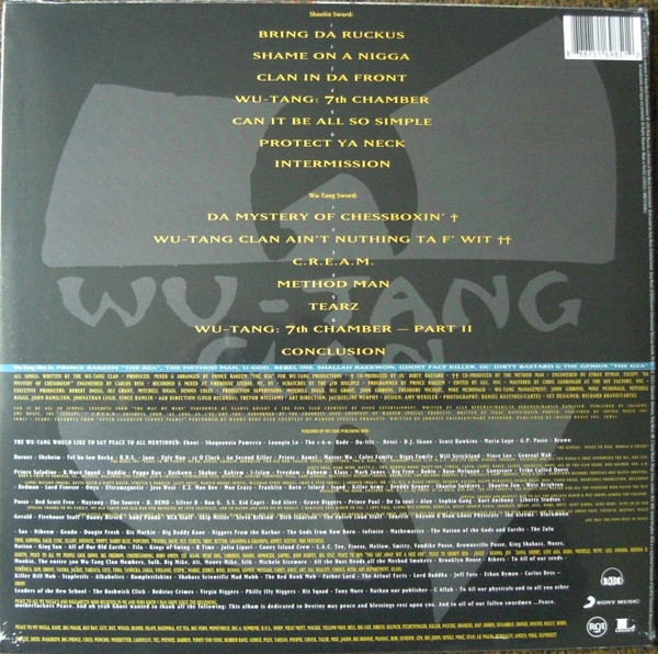 Wu-Tang Clan- Enter The Wu-Tang Clan (36 Chambers), (Disc Vinil) [2]