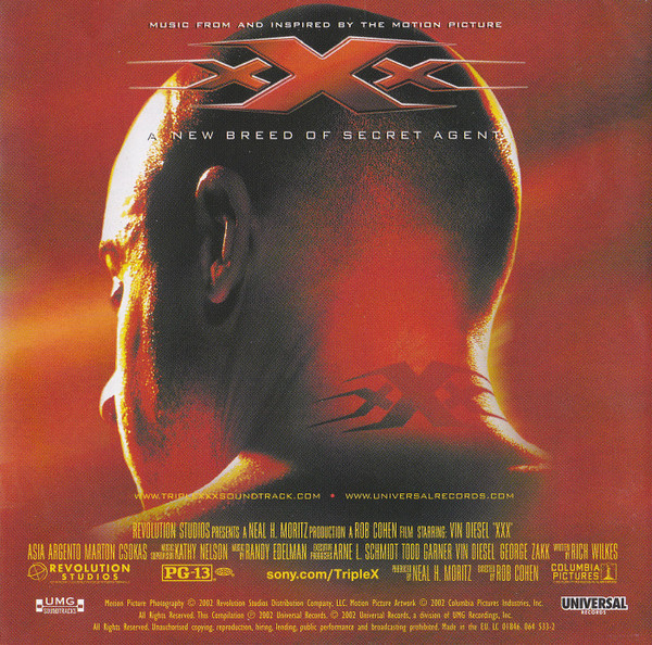 xXx (Music From And Inspired By The Motion Picture) (CD) [2]