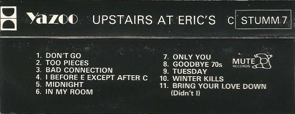 Yazoo - Upstairs At Eric's (Caseta Audio) [2]