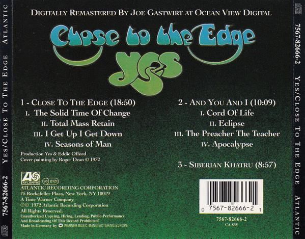 Yes - Close To The Edge (CD) [2]