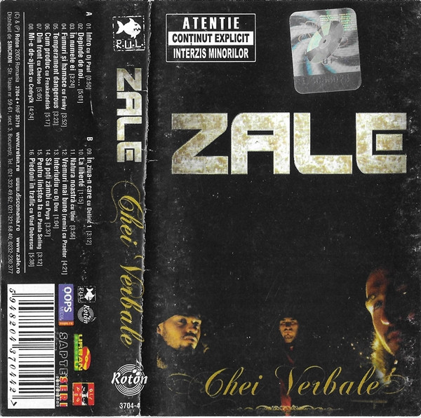 ZALE - Chei Verbale (Caseta Audio) [2]