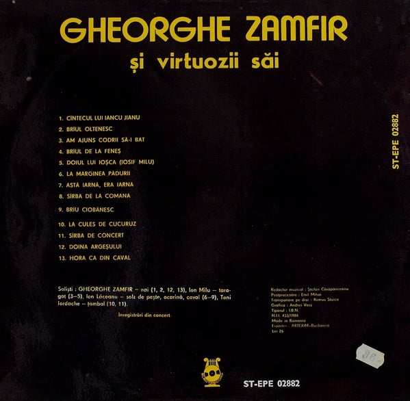 Zamfir* – Zamfir Și Virtuozii Săi [2]