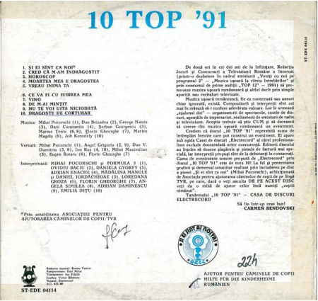 10 Top '91, (Disc Vinil) [1]