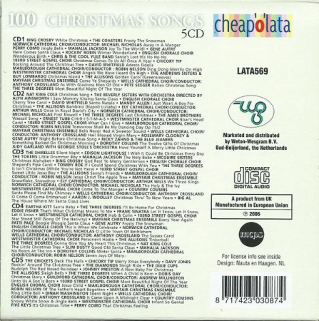100 Christmas Songs (CD) [1]