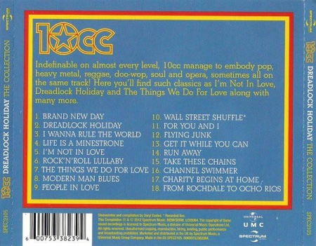 10cc - Dreadlock Holiday (The Collection) (CD) [1]