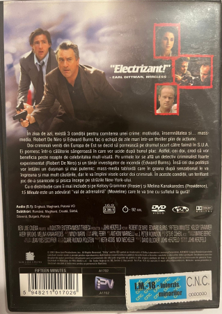 15 Minutes (2001) (DVD) [1]
