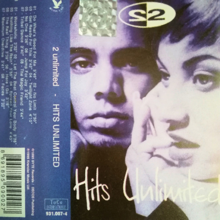 Muzica Electronica - 2 Unlimited – Hits Unlimited (CASETA)