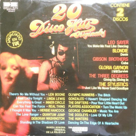 Soundtracks - 20 Disco Hits Originales (Banda Sonora Original De La Pelicula The Bitch - El Placer) (Disc Vinil)